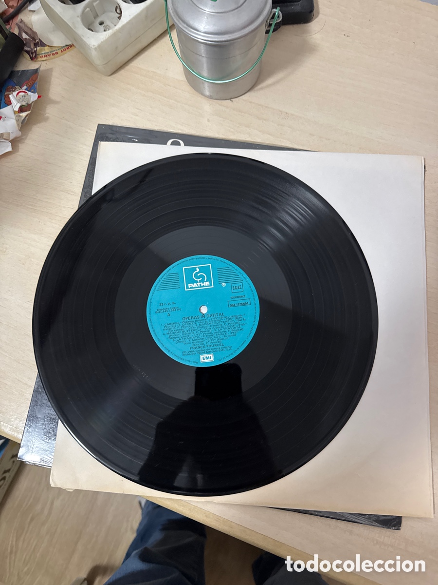 Discos de vinilo: DISCO VINILO OPERAS IN DIGITAL FRANCK POURCEL 1984 - Foto 2