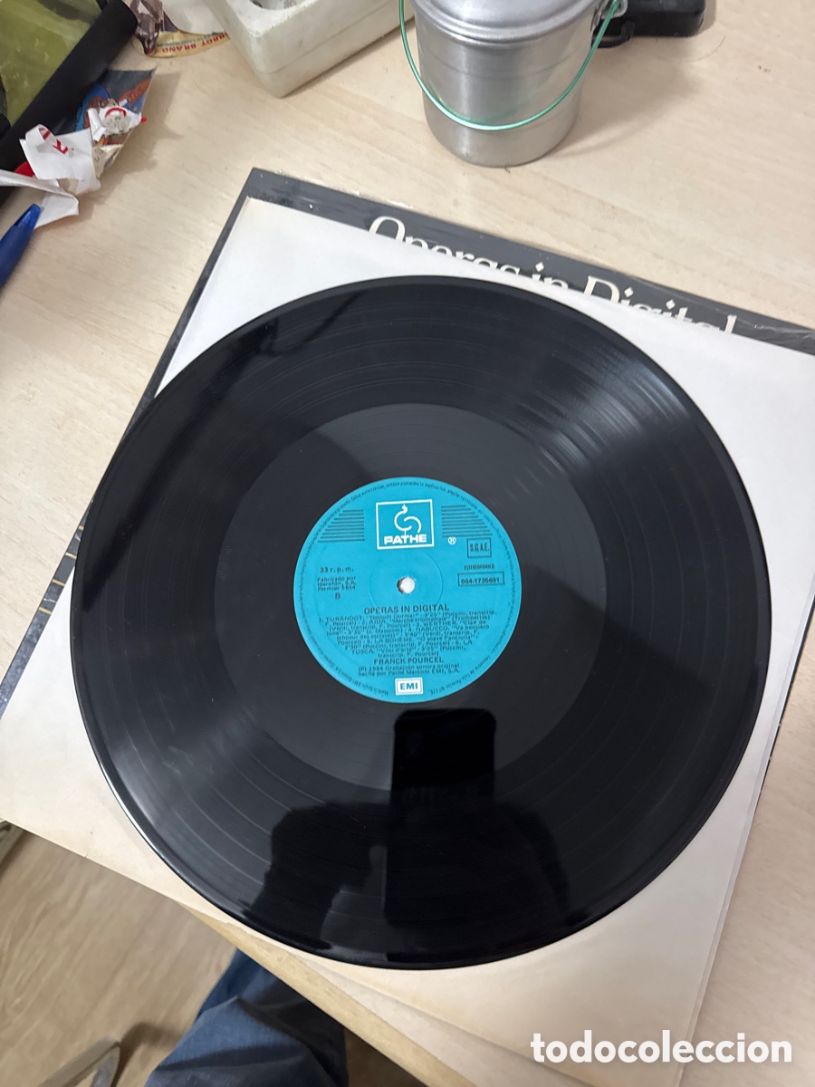 Discos de vinilo: DISCO VINILO OPERAS IN DIGITAL FRANCK POURCEL 1984 - Foto 3