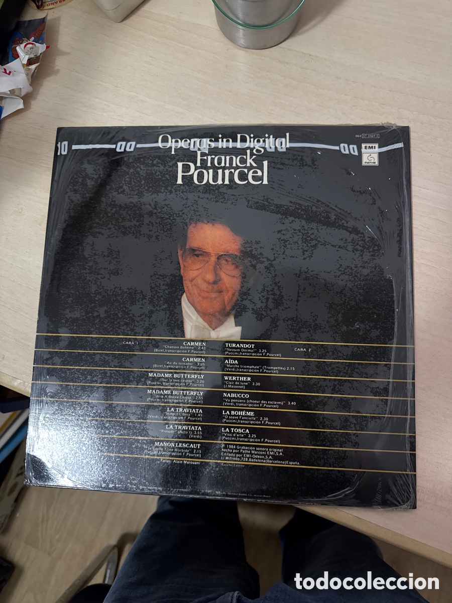 Discos de vinilo: DISCO VINILO OPERAS IN DIGITAL FRANCK POURCEL 1984 - Foto 4