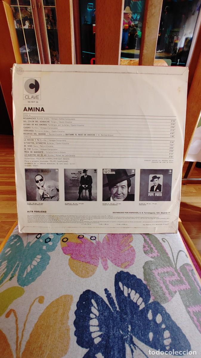 Discos de vinilo: AMINA-LP MAJAMACHIS...Y OTRAS - Foto 3