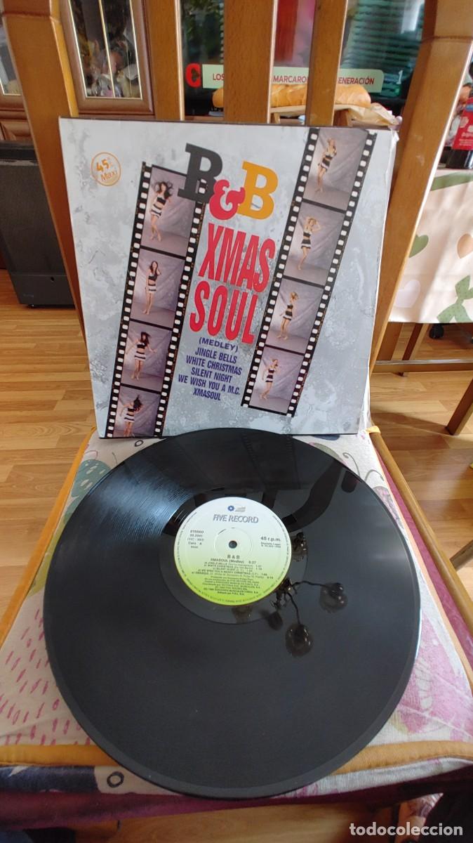 Discos de vinilo: B & -MAXI SINGLE XMAS SOUL - Foto 1