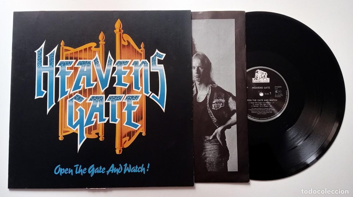Discos de vinilo: LP HEAVENS GATE - OPEN THE GATE AND WATCH! - Foto 3