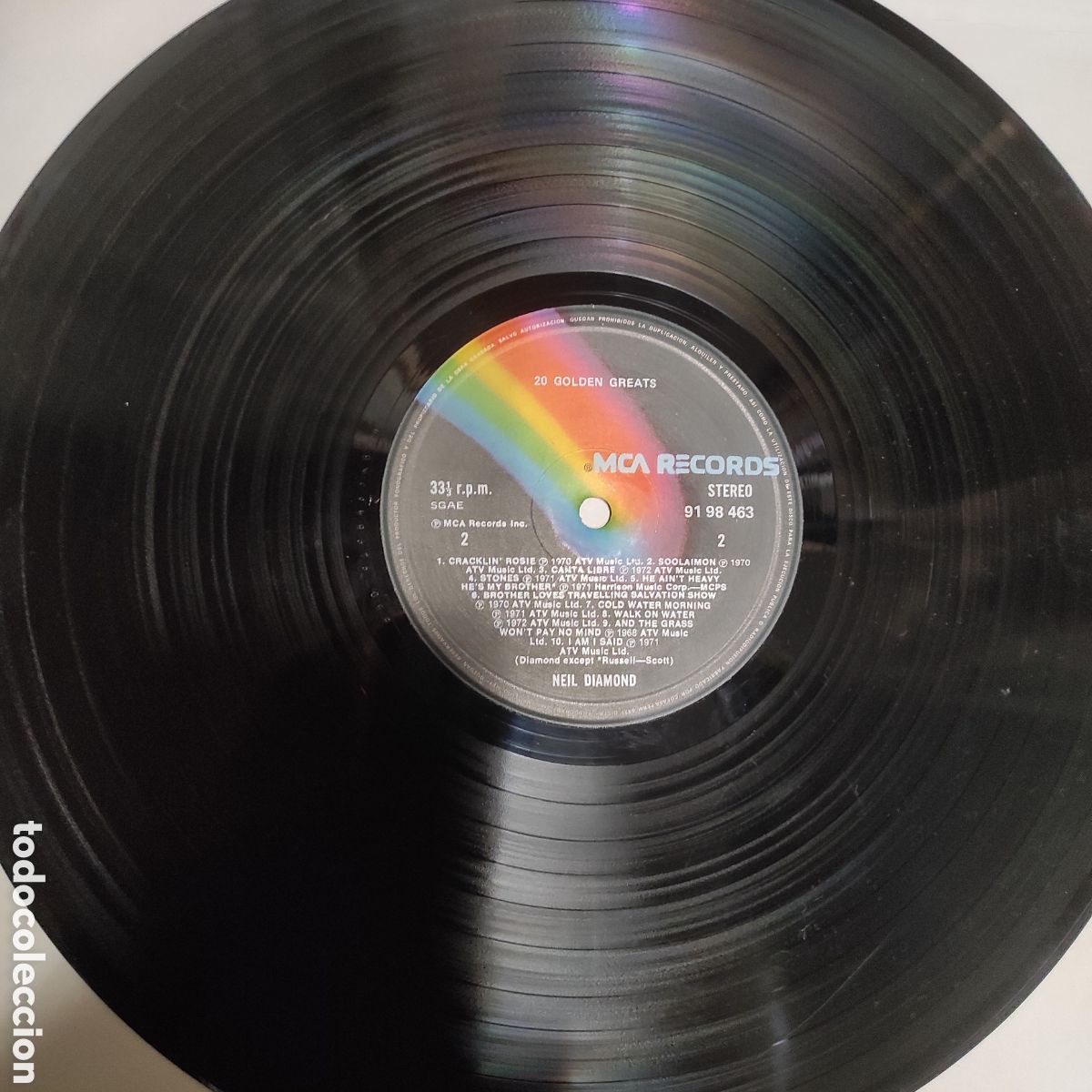 Discos de vinilo: Neil Diamond &ndash; 20 Golden Greats - Foto 7