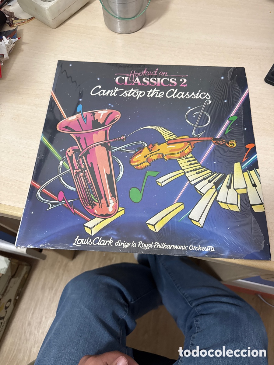 Discos de vinilo: DISCO VINILO HOOKED ON CLASSICS 2 CAN&rsquo;T STOP THE CLASSICS 1982 - Foto 1