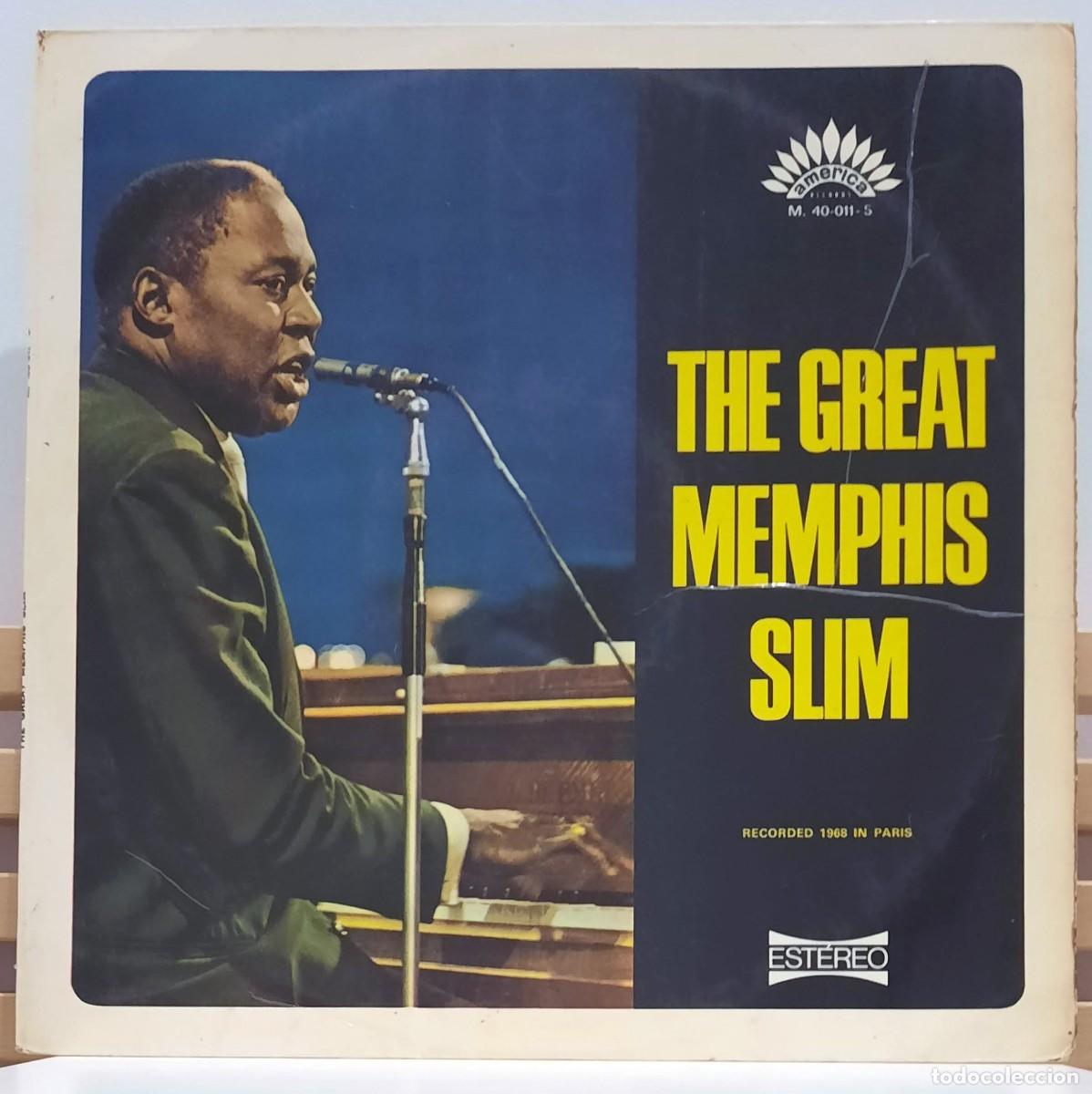 Discos de vinilo: MEMPHIS SLIM &middot;&middot;&middot; The Great Memphis Slim - (LP) - Foto 1