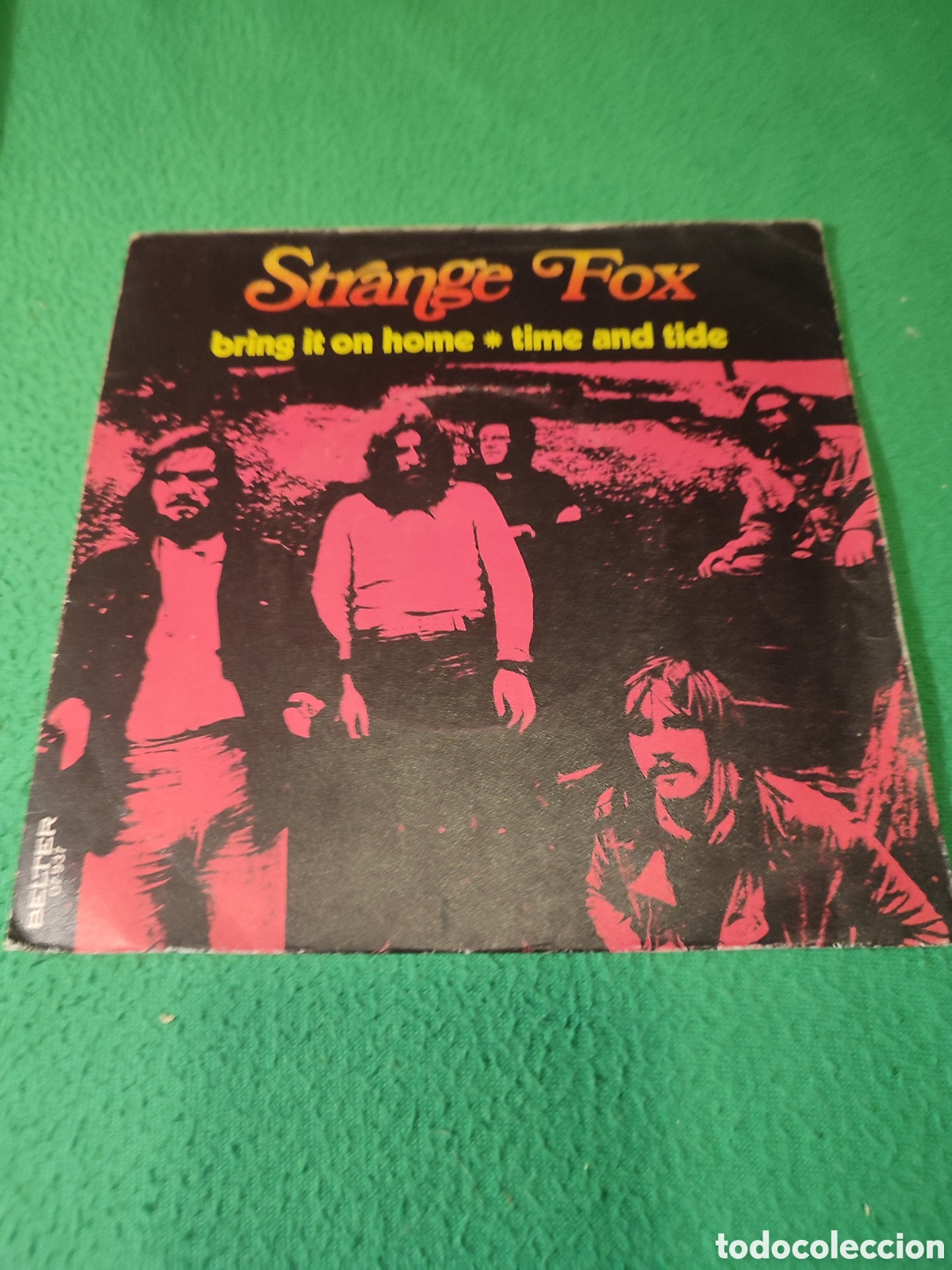 Discos de vinilo: Strange Fox - Bring It on home/Time and tide - Foto 1