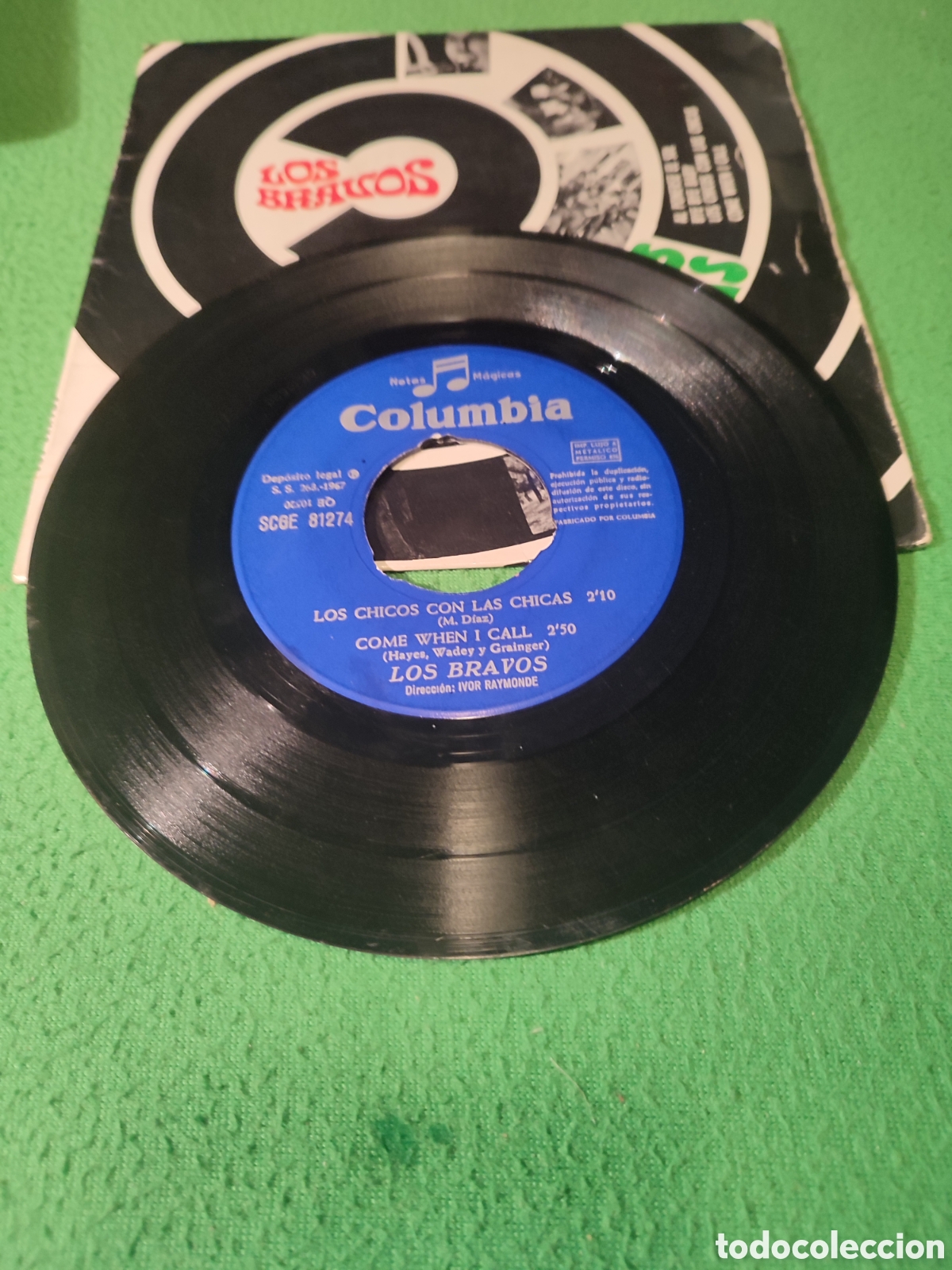 Discos de vinilo: Los Bravos - Los chicos con las chicas + 3 - Foto 3