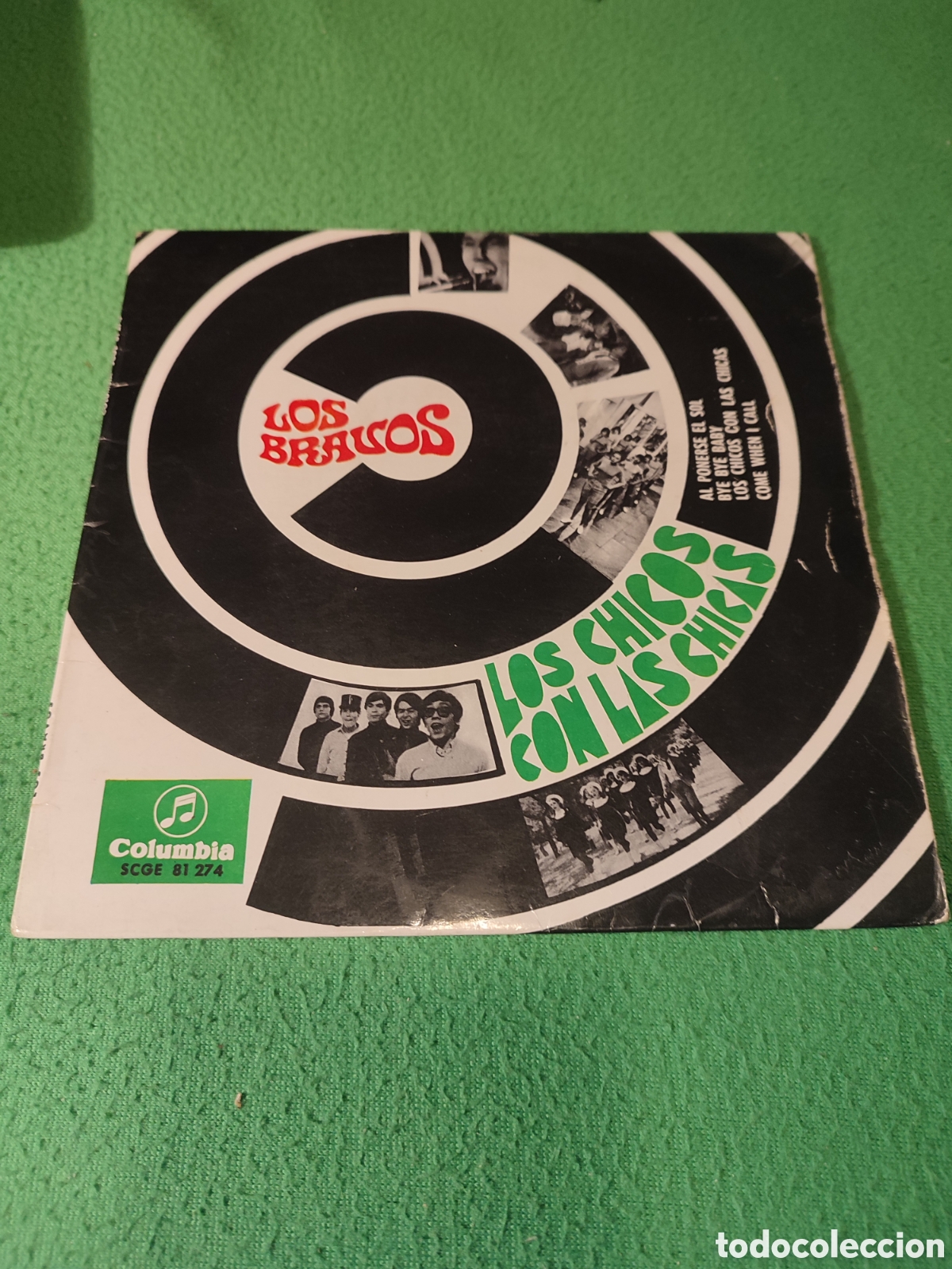Discos de vinilo: Los Bravos - Los chicos con las chicas + 3 - Foto 1