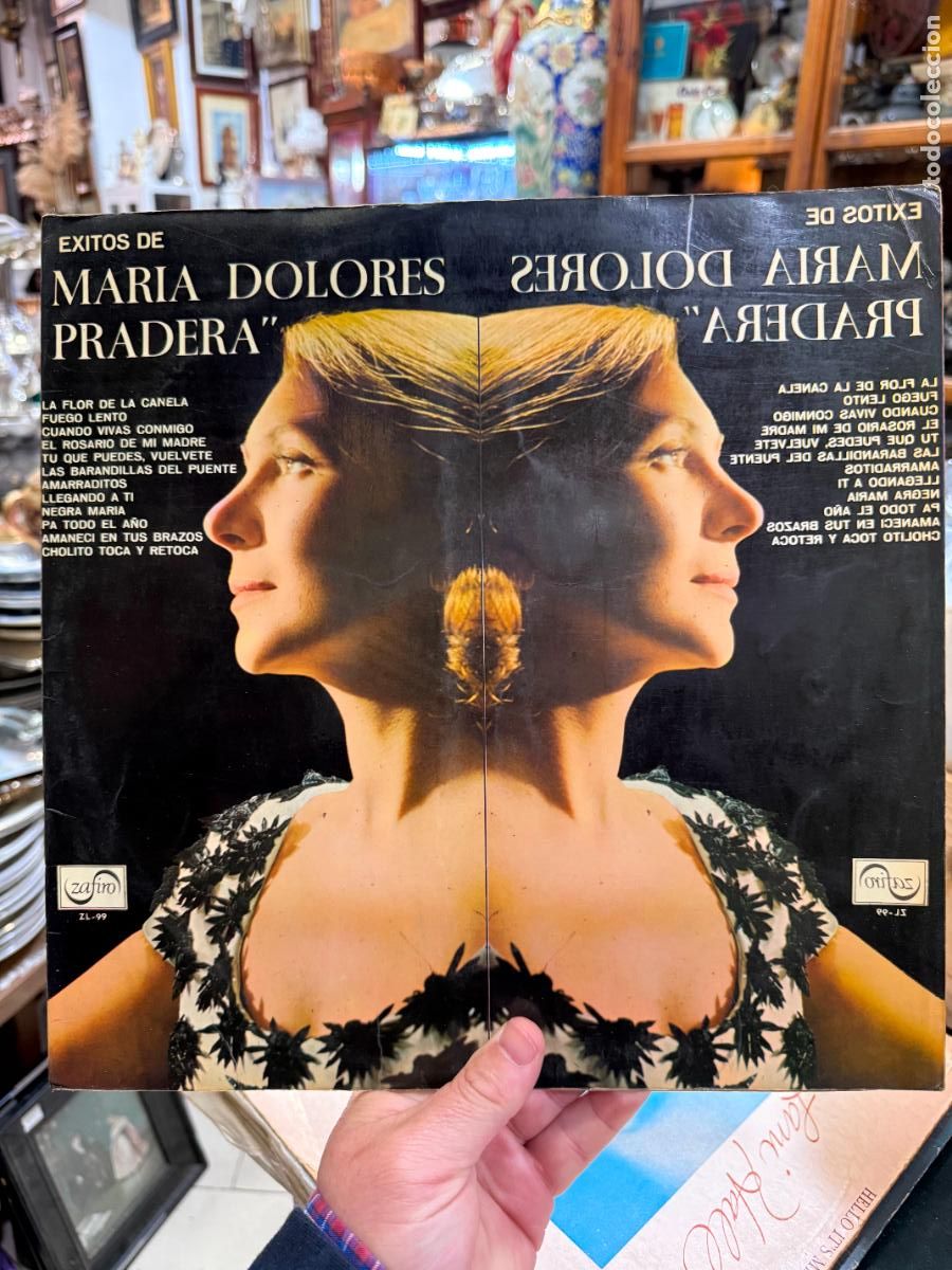 Discos de vinilo: LP EXITOS DE MARIA DOLORES PRADERA - Foto 1