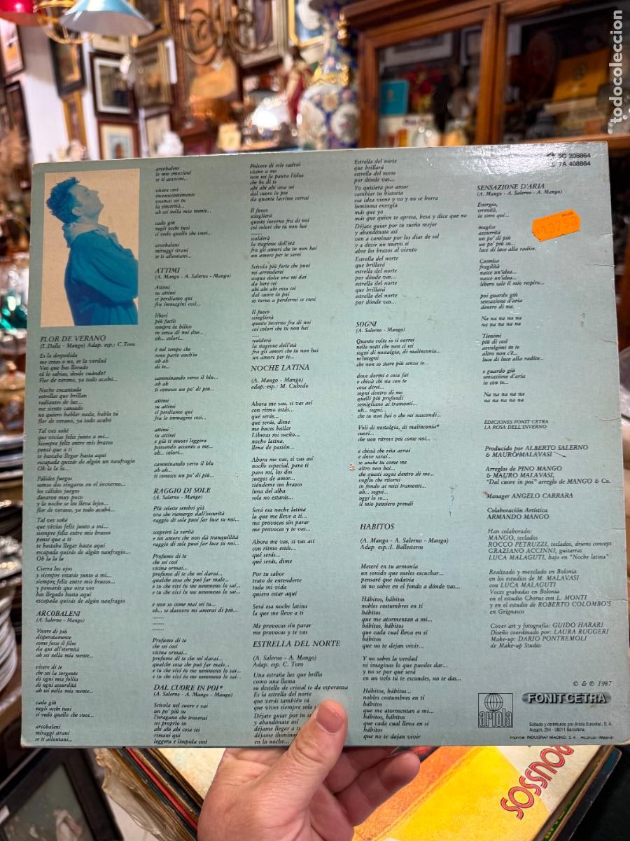 Discos de vinilo: LP MANGO - AHORA --- - Foto 2