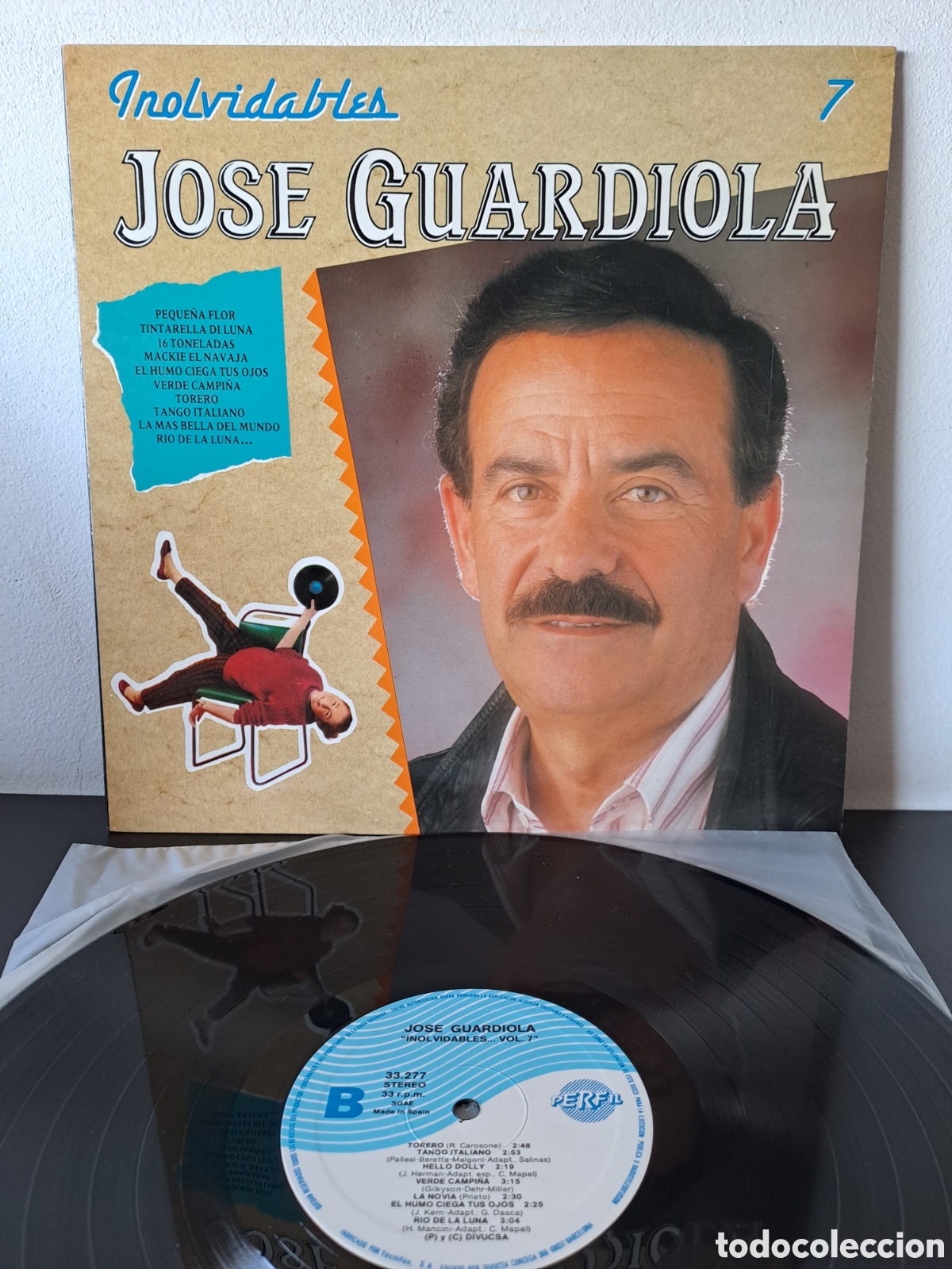 Discos de vinilo: Jose Guardiola &lrm;&ndash; Inolvidables ... Vol 7 - Foto 1