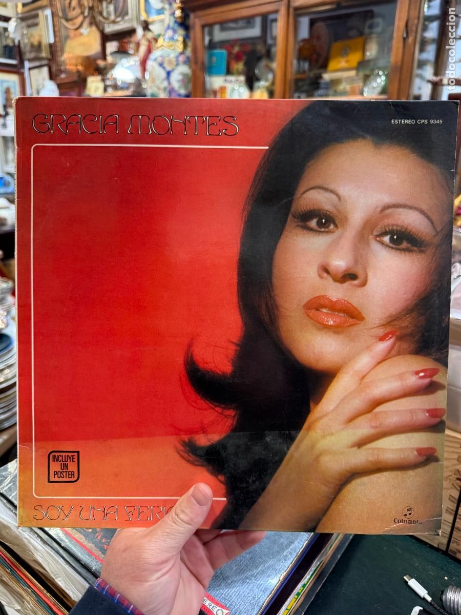Discos de vinilo: LP GRACIA MONTES - SOY UNA FERIA - Foto 1
