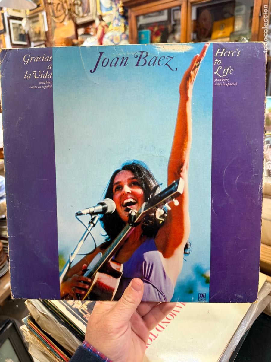 Discos de vinilo: LP JOAN BAEZ - GRACIAS A LA VIDA - Foto 1