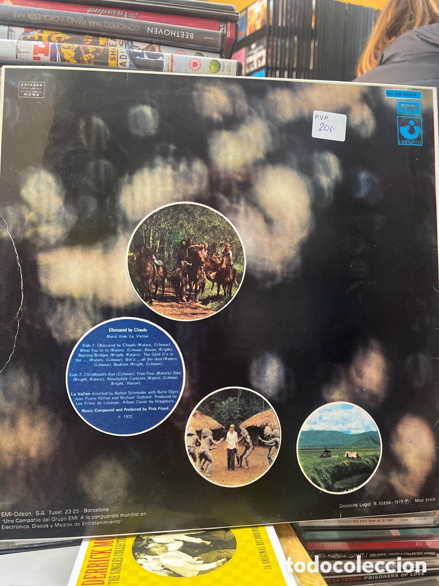 Discos de vinilo: obscured by clouds pink floyd - Foto 2