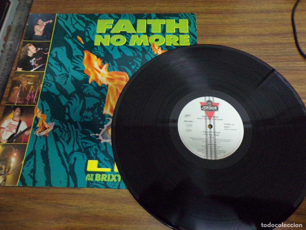Discos de vinilo: ESTAMOS LIQUIDANDO. disco vinilo. faith no more, live at the brixton academy. 1990. no escuchado.