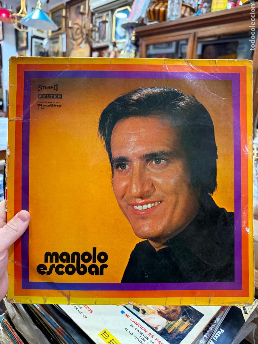 Discos de vinilo: LP MANOLO ESCOBAR -- - Foto 1