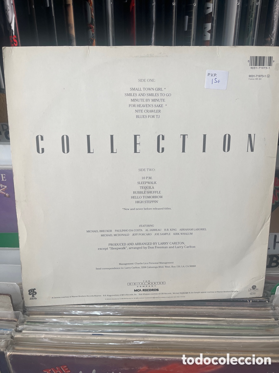 Discos de vinilo: larry carlton collection - Foto 2