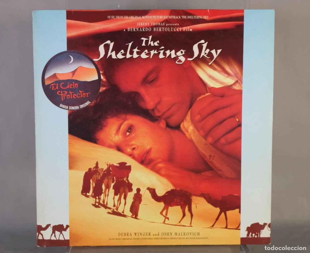 Discos de vinilo: DISCO VINILO LP - BSO THE STELTERING SKY - EL CIELO PROTECTOR - Foto 1