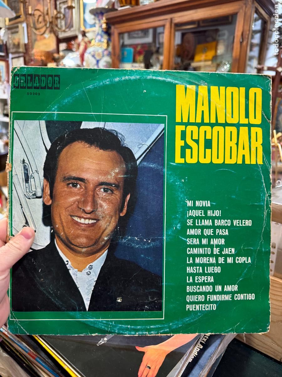 Discos de vinilo: LP MANOLO ESCOBAR -- - Foto 1