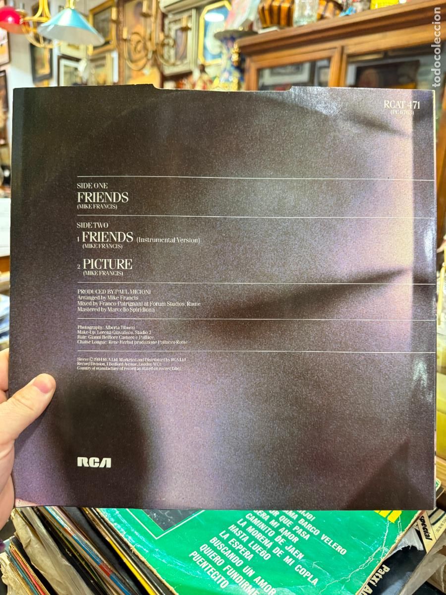 Discos de vinilo: LP AMII STEWART - FRIENDS - Foto 2