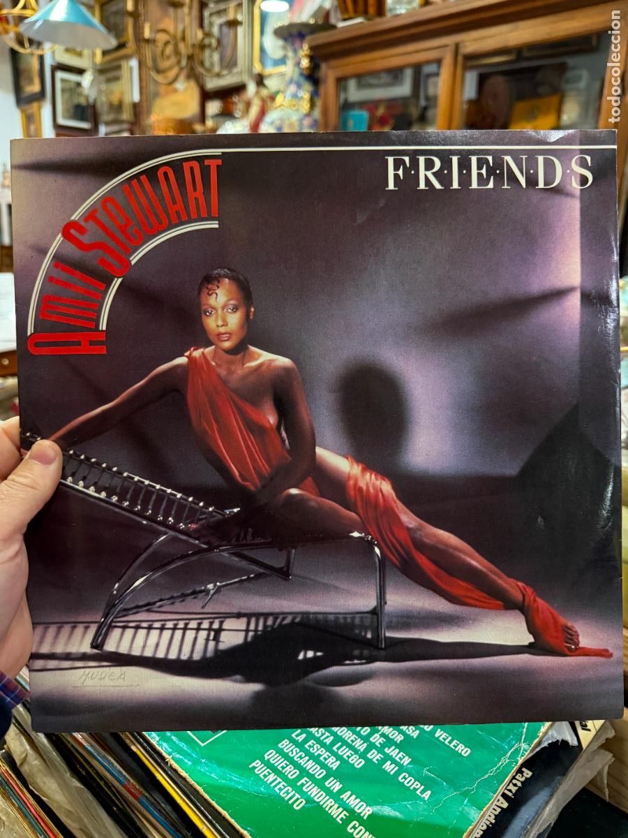 Discos de vinilo: LP AMII STEWART - FRIENDS - Foto 1