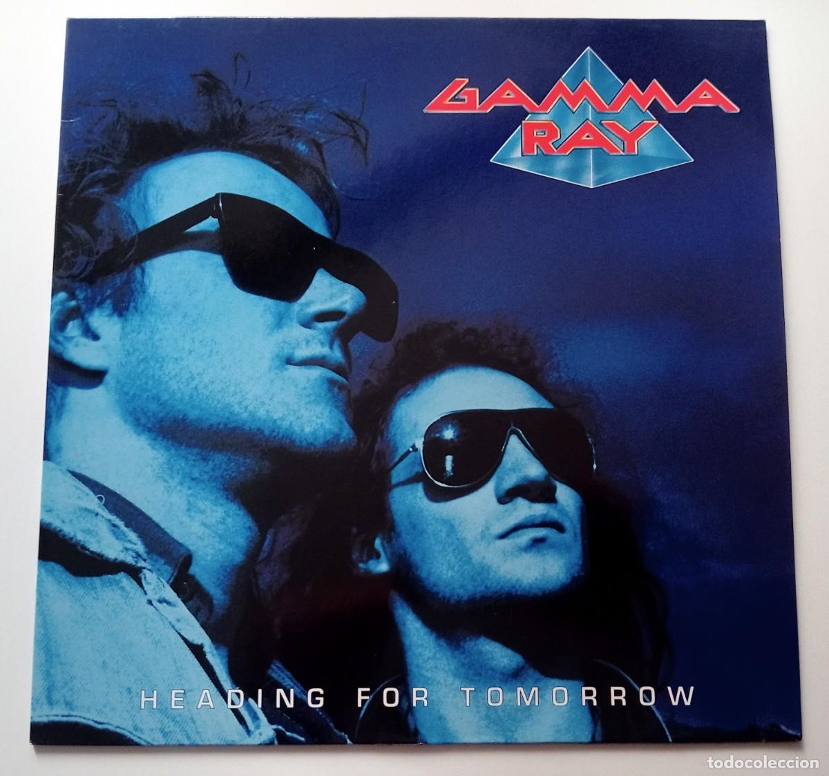 Discos de vinilo: LP GAMMA RAY - HEADING FOR TOMORROW - Foto 1