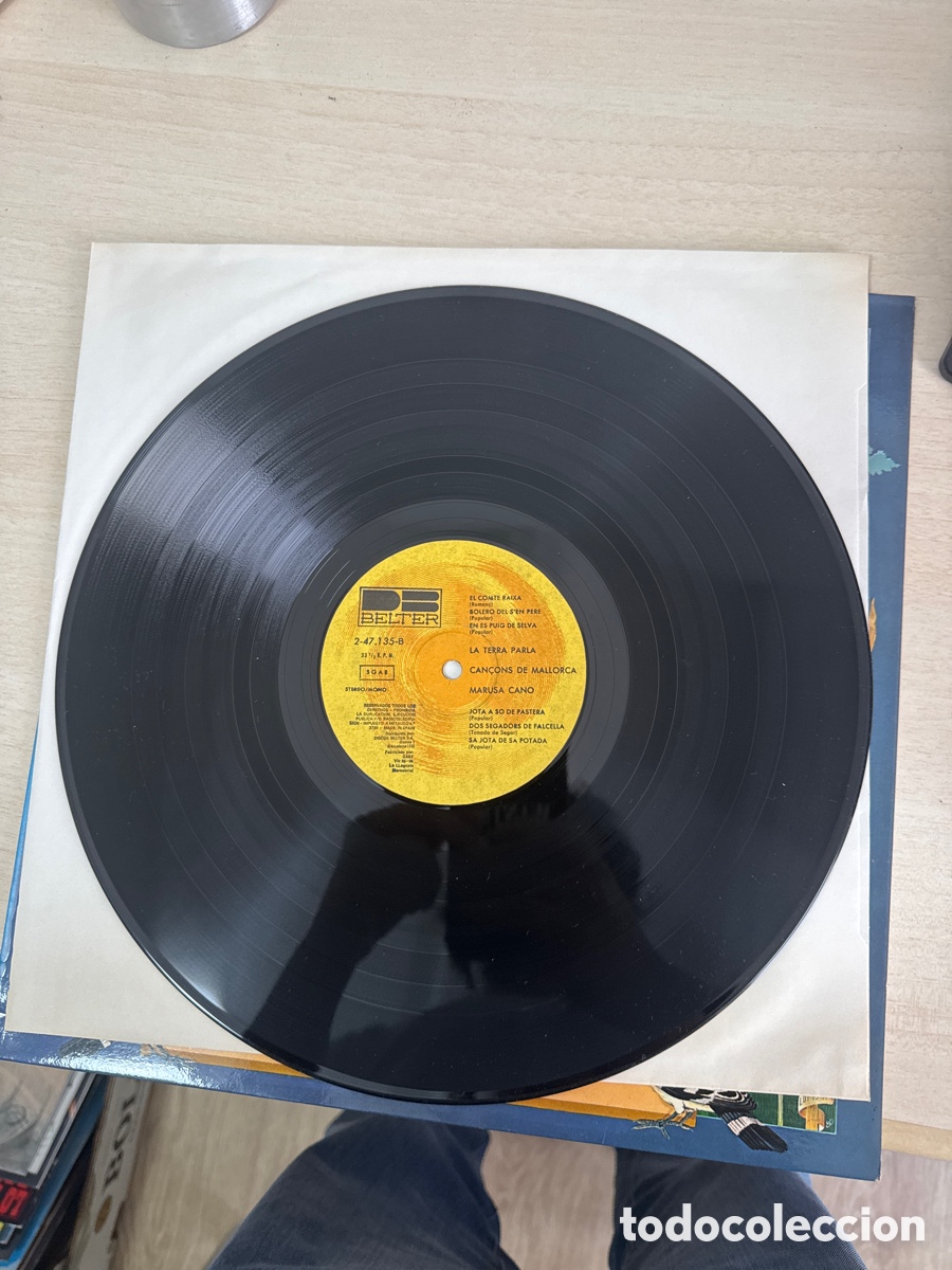 Discos de vinilo: DISCO VINILO MARUSA CANO LA TERRA PARLA 1981 - Foto 3