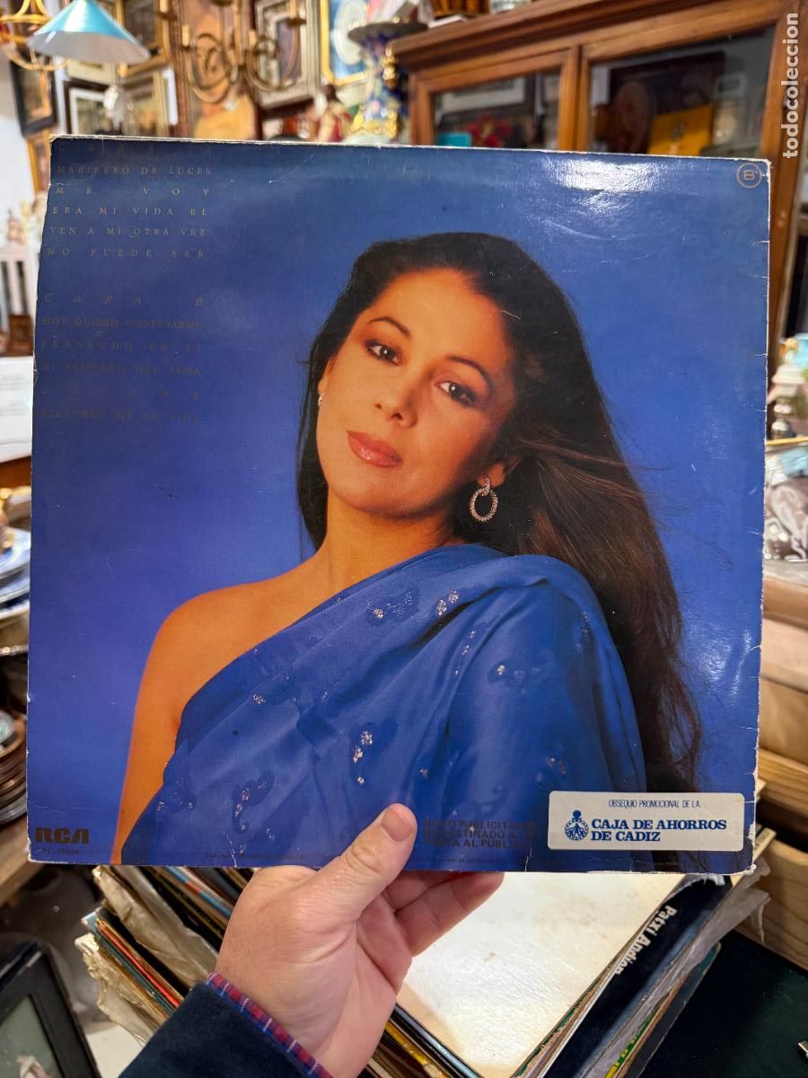 Discos de vinilo: LP ISABEL PANTOJA - MARINERO DE LUCES - Foto 2