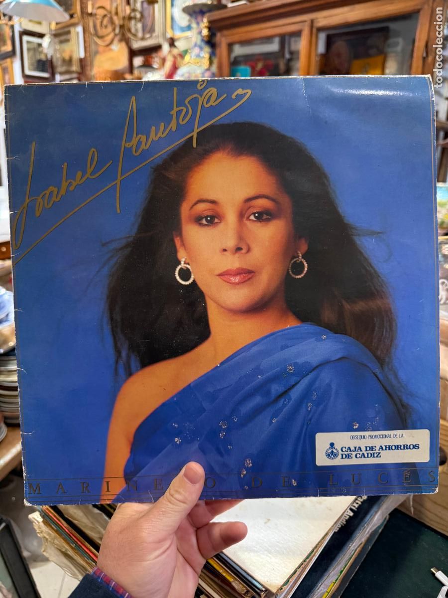 Discos de vinilo: LP ISABEL PANTOJA - MARINERO DE LUCES - Foto 1