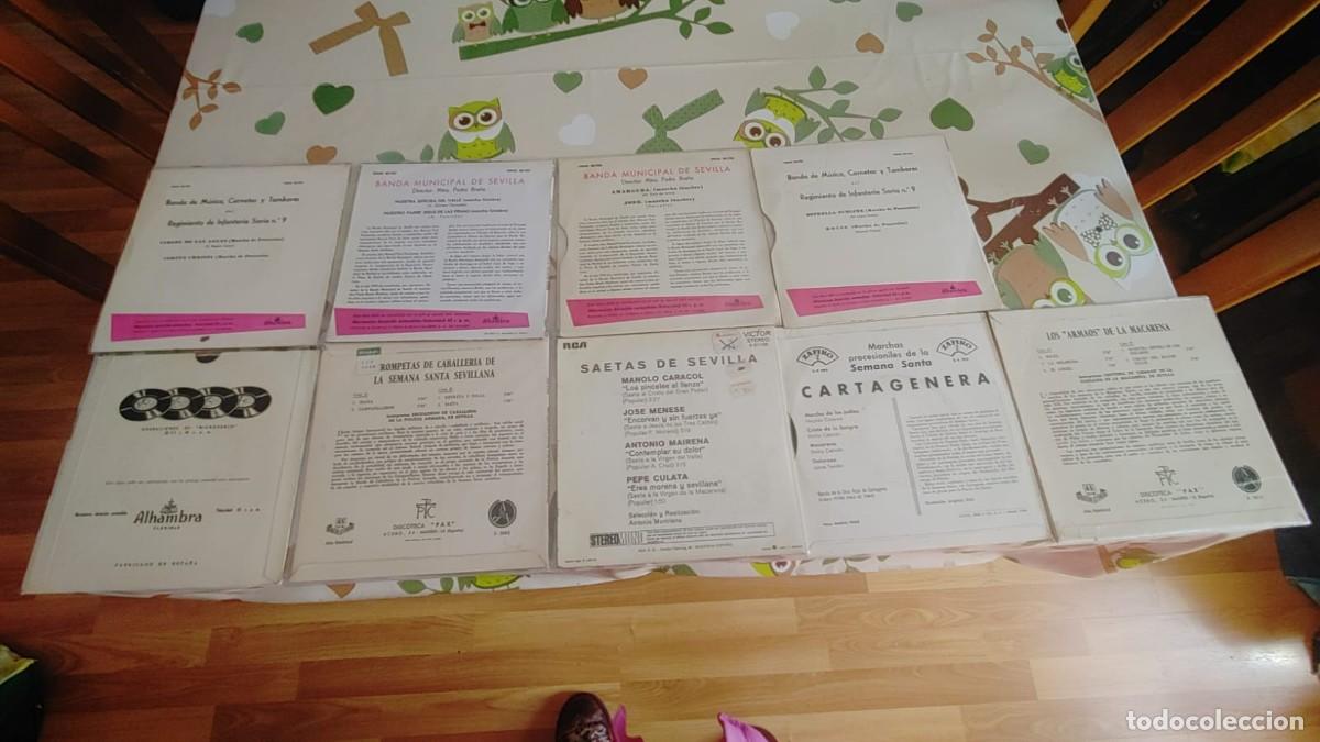 Discos de vinilo: SAETAS-LOTE DE 9 EPS - Foto 2