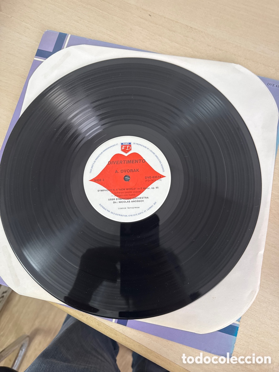 Discos de vinilo: DISCO VINILO SYMPHONY NUMERO 9 NEW WORLD A. DVORAK - Foto 3