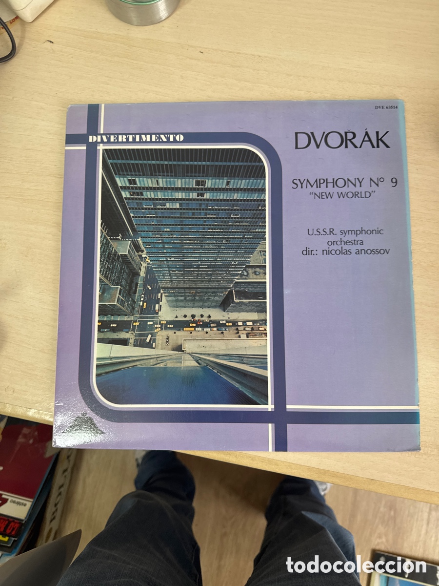 Discos de vinilo: DISCO VINILO SYMPHONY NUMERO 9 NEW WORLD A. DVORAK - Foto 1