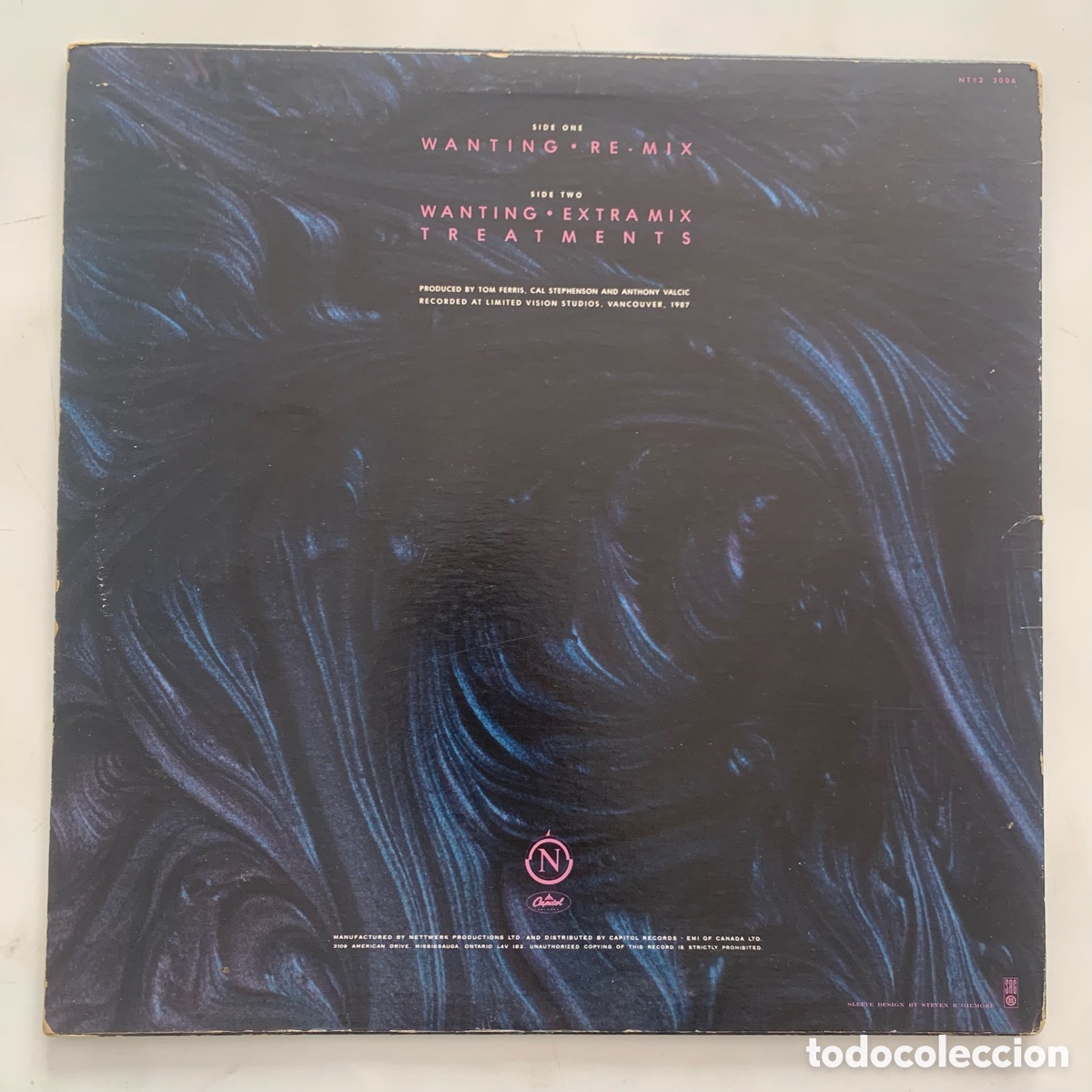 Discos de vinilo: maxi 12 Moev &lrm;&ndash; Wanting edicion canadiense de 1987 - Foto 2