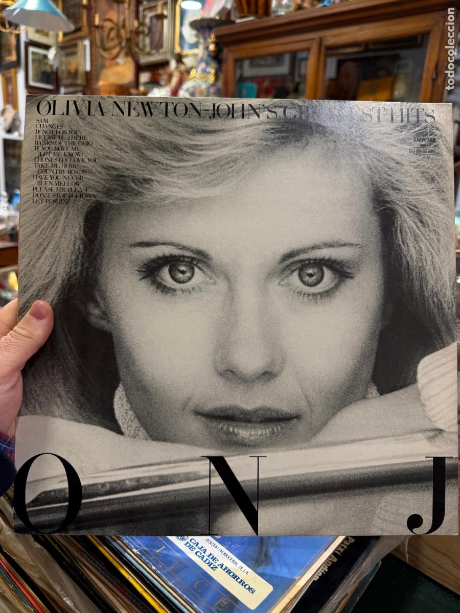 Discos de vinilo: LP OLIVIA NEWTON-JOHN&acute;S - GREATEST HITS - Foto 2