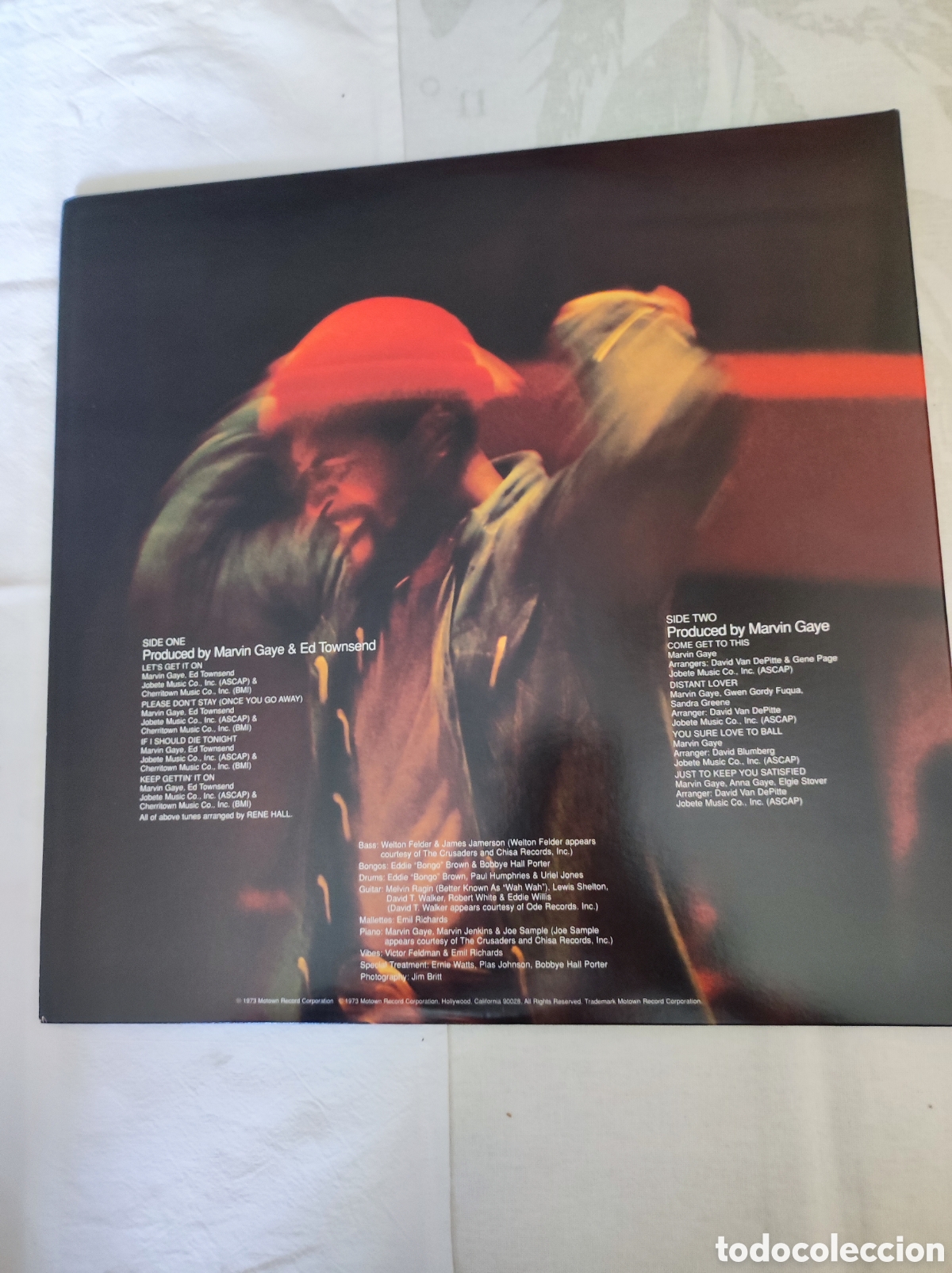 Discos de vinilo: MARVIN GAYE - LETS GET IT ON - Foto 2