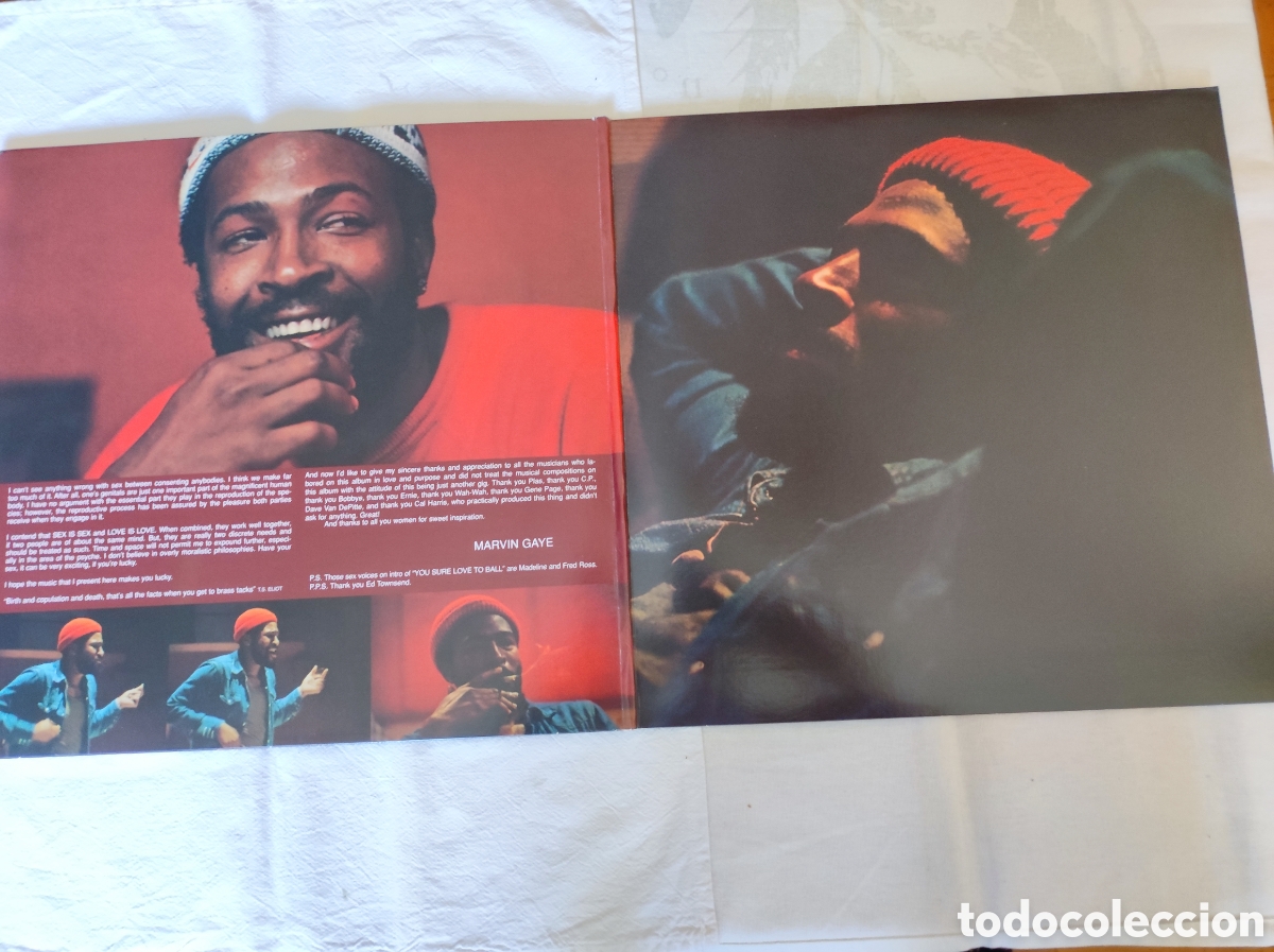Discos de vinilo: MARVIN GAYE - LETS GET IT ON - Foto 3