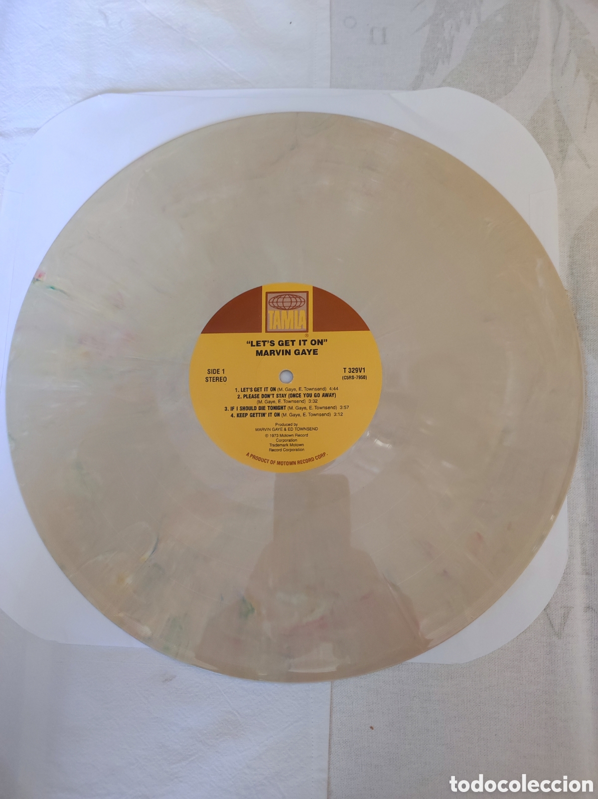 Discos de vinilo: MARVIN GAYE - LETS GET IT ON - Foto 4