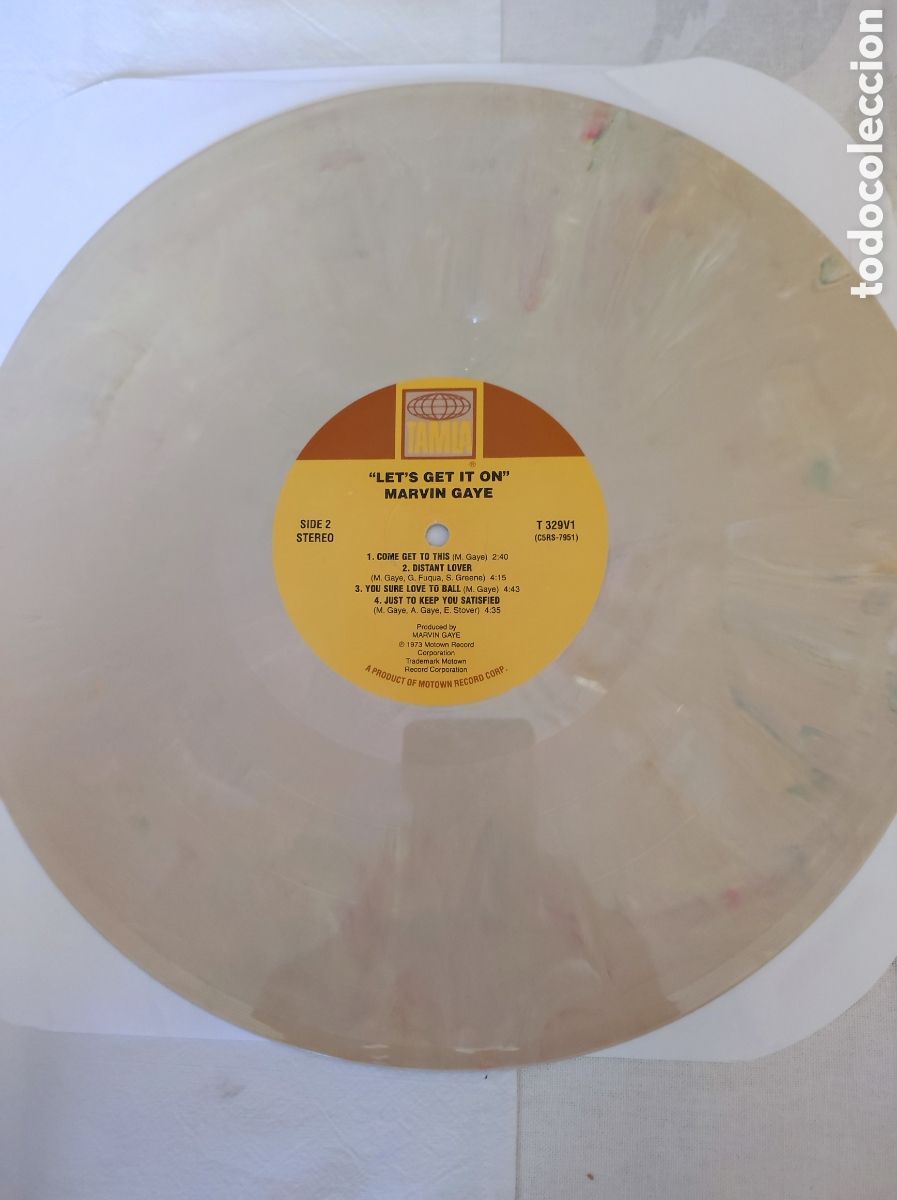 Discos de vinilo: MARVIN GAYE - LETS GET IT ON - Foto 5