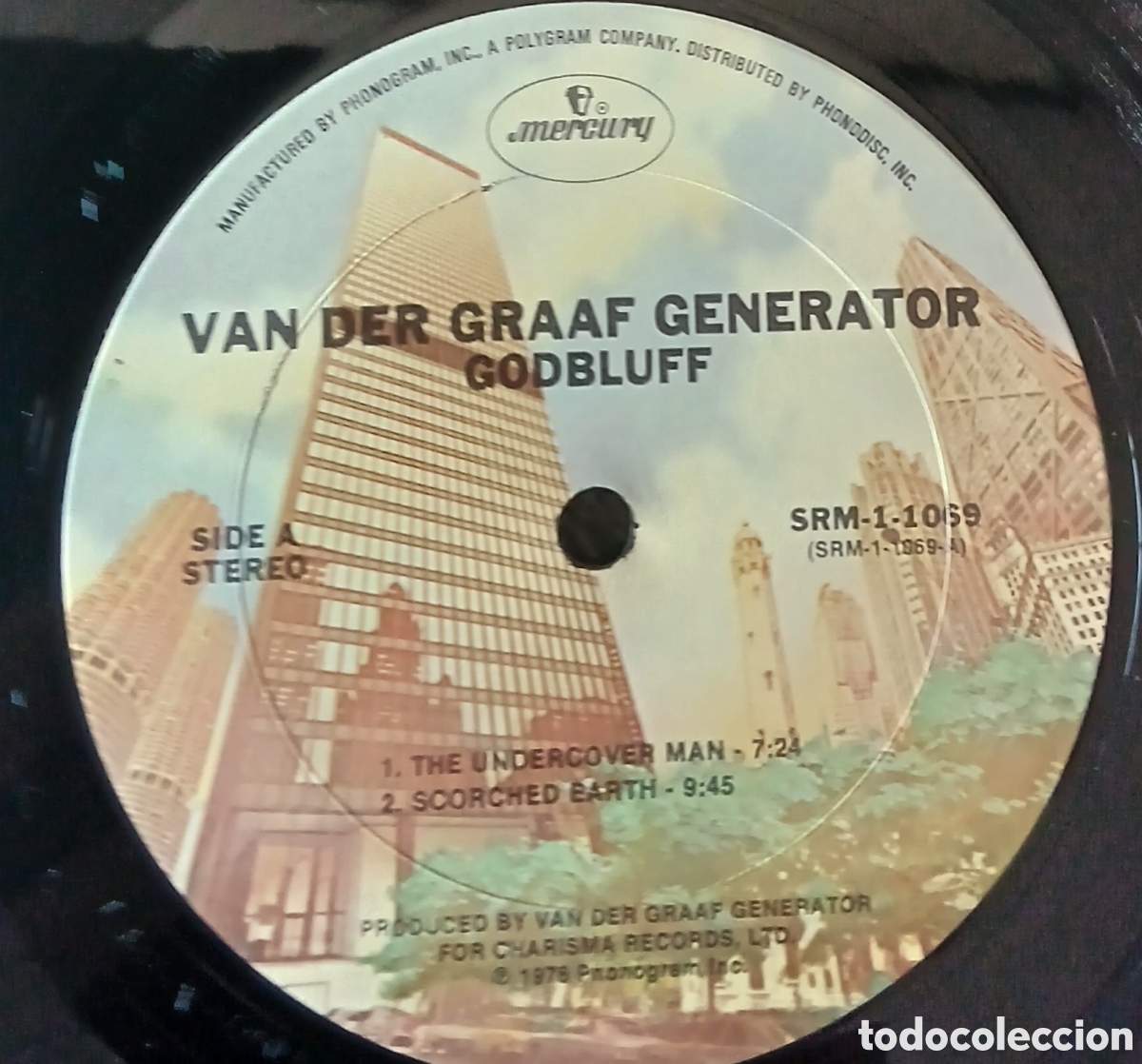 Discos de vinilo: Van Der Graaf Generator &lrm;&ndash; Godbluff//1976 USA(vg+) - Foto 2