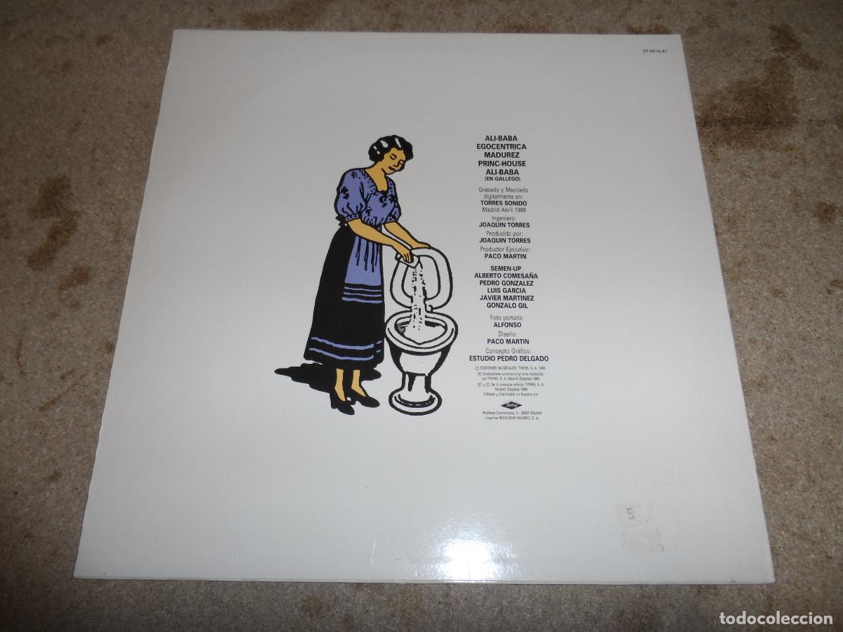 Discos de vinilo: SEMEN UP - MADUREZ (SPAIN 1989) - Foto 2