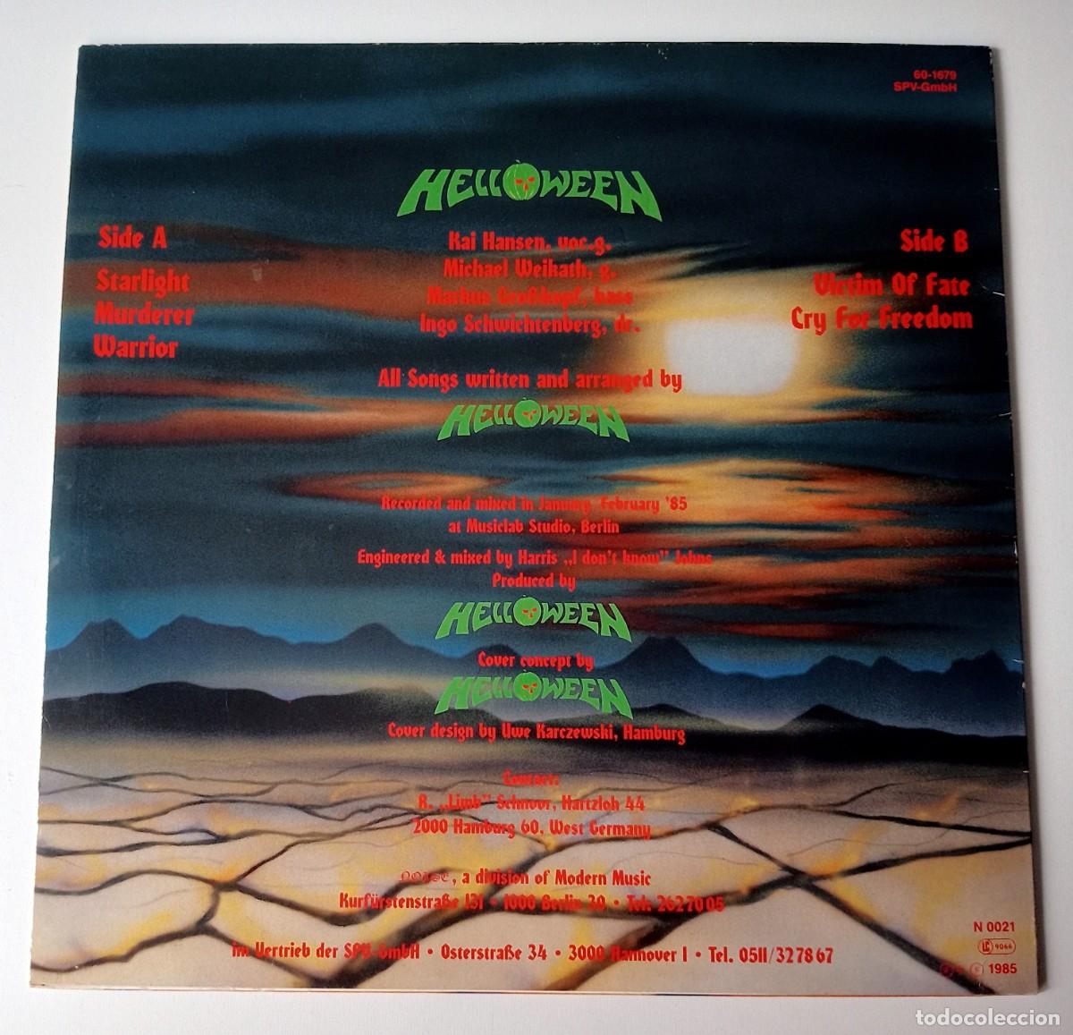 Discos de vinilo: MINI LP HELLOWEEN - HELLOWEEN - Foto 2