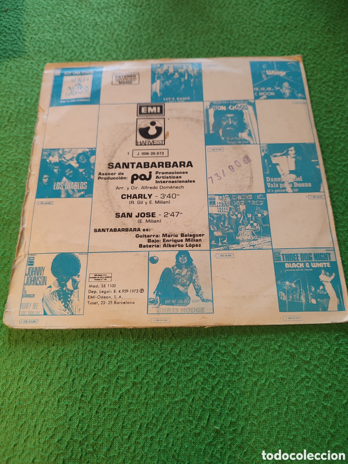 Discos de vinilo: Santab&aacute;rbara - Charly / San Jos&eacute; - Foto 2