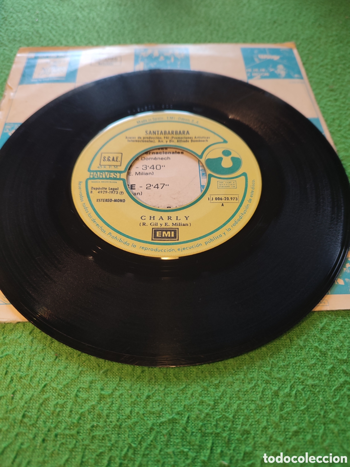 Discos de vinilo: Santab&aacute;rbara - Charly / San Jos&eacute; - Foto 3