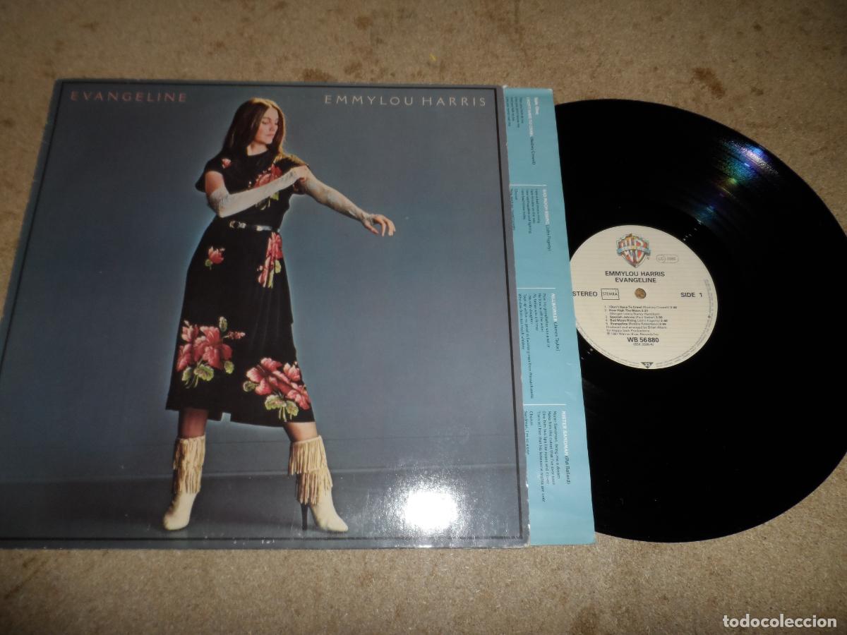 Discos de vinilo: EMMYLOU HARRIS - EVANGELINE (GERMANY 1981) - Foto 1