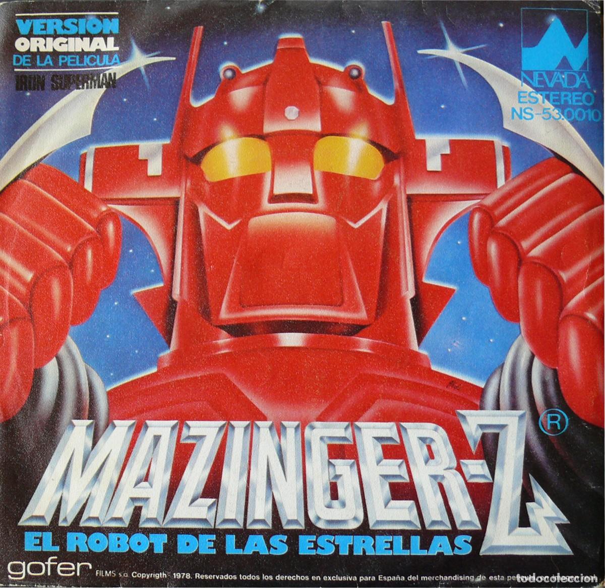 Discos de vinilo: Mazinger Z El robot de las estrellas - Foto 1