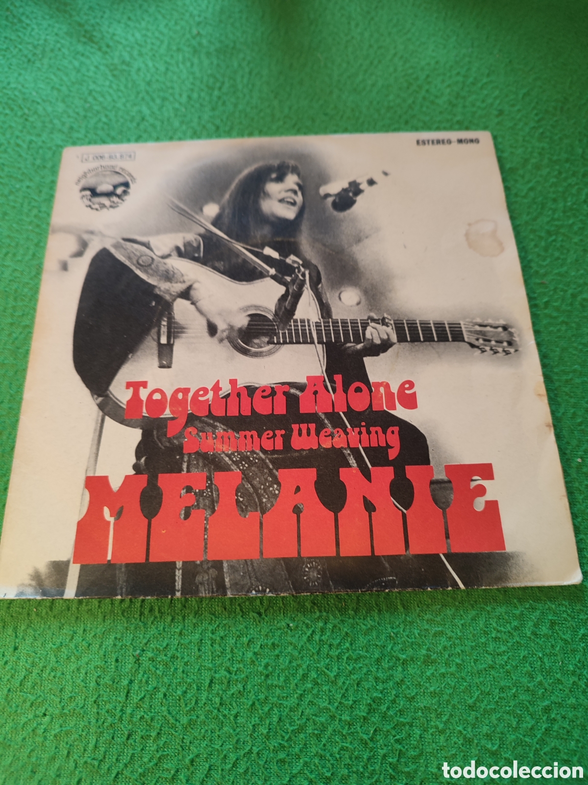 Discos de vinilo: Melanie - Together alone / Summer weawing - Foto 1