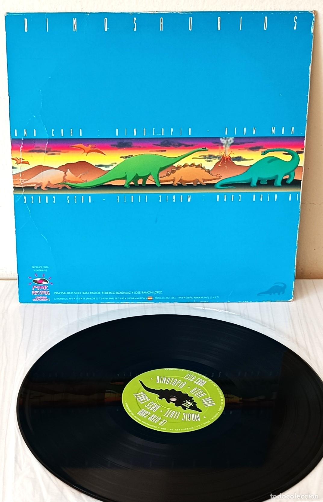 Discos de vinilo: DINOSAURIUS - DINOTOPIA MAXI PINK - 1993 - Foto 2