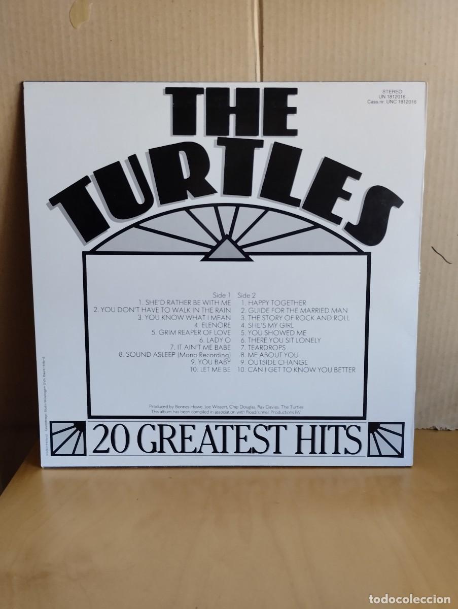 Discos de vinilo: THE TURTLES ---- 20 GREATEST HITS - Foto 2