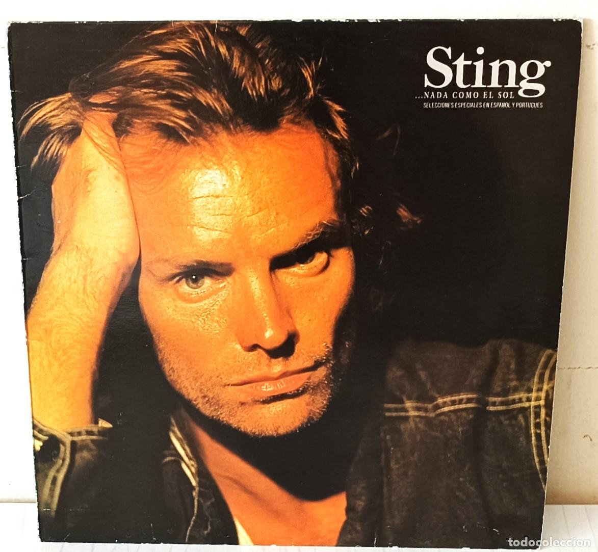 Discos de vinilo: STING - NADA COMO EL SOL A & M - 1988 - Foto 1
