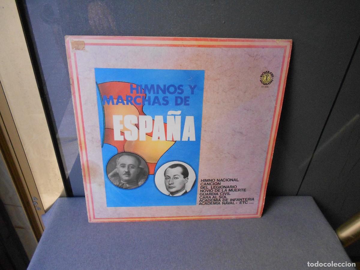 Discos de vinilo: DISCO. HIMNOS Y MARCHAS DE ESPA&Ntilde;A - Foto 1